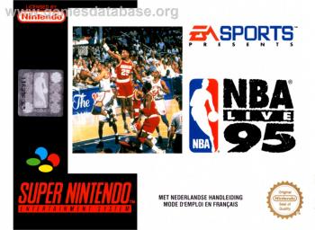 Cover NBA Live '95 for Super Nintendo